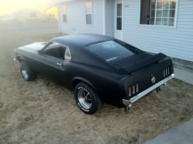 1970 ford mustang boss 302 fastback project. calypso coral v code 3.91 rear !