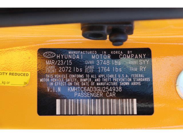 2016 hyundai veloster base 3dr coupe 6m w/black seats for sale in henderson, nevada