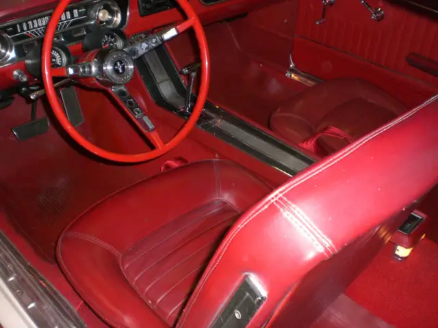 1965 mustang convertible gt package