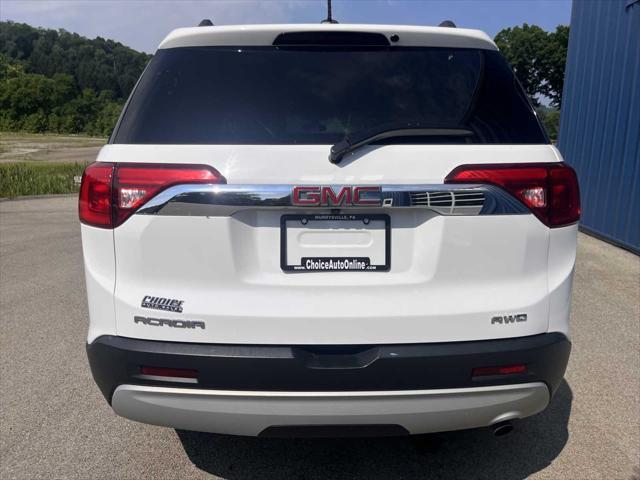 2018 gmc acadia sle-2