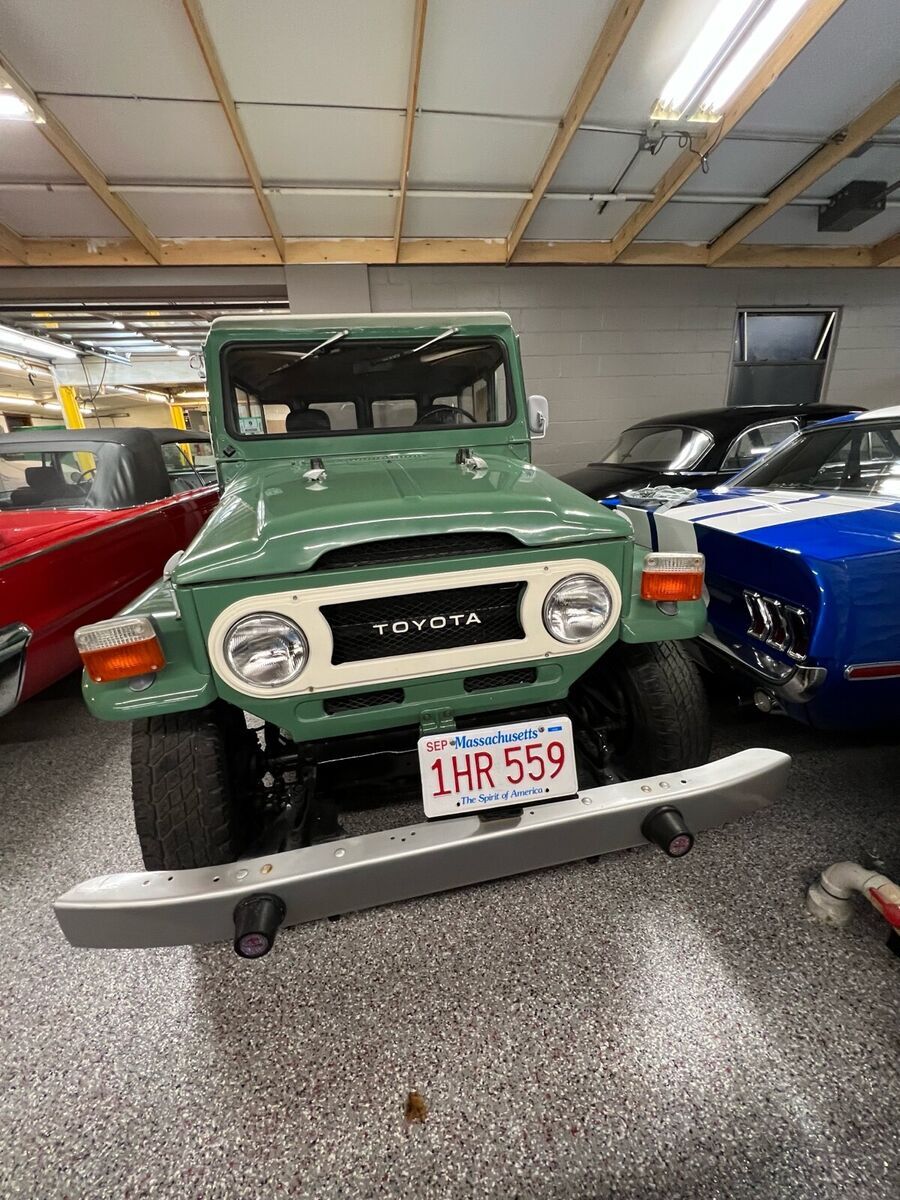 1974 toyota fj cruiser green 4wd manual