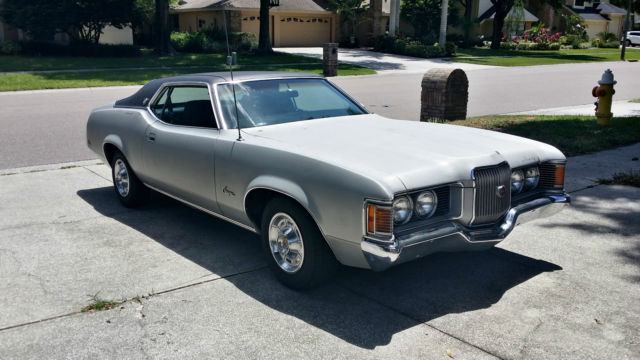 1971 mercury cougar xr-7 automatic great cosmetic condition great running