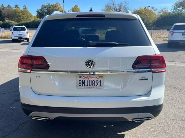 2018 volkswagen atlas 3.6l se