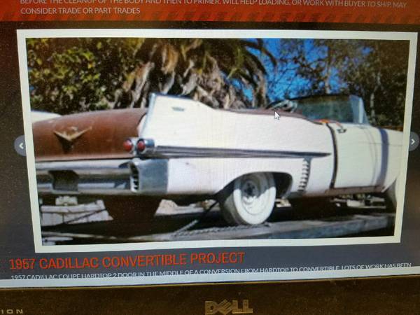 1957 cadillac series 62 convertible conversion project