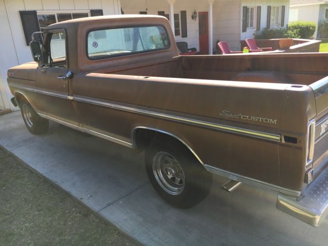 long bed, original paint, rust free work horse
