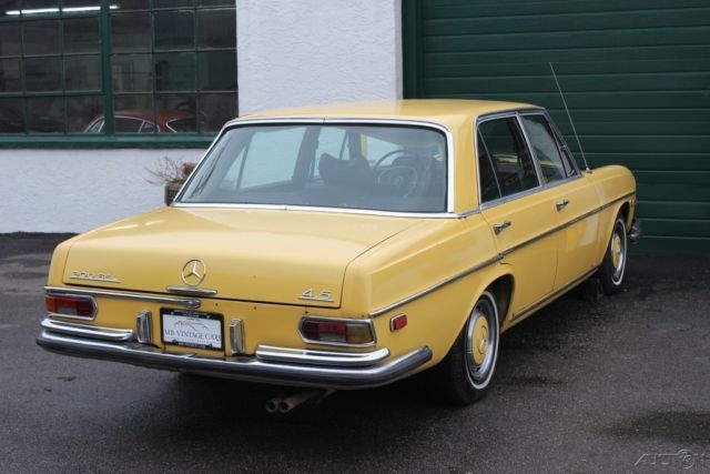 1972 mercedes 300 sel 4.5 liter w 109 chassis