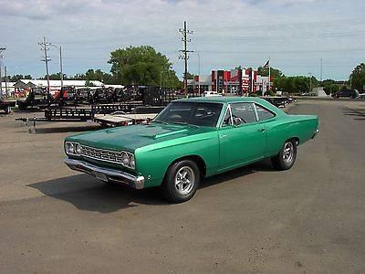 1968 68 plymouth roadrunner 383 727 automatic rotisserie restoration for sale in fort rice, north dakota