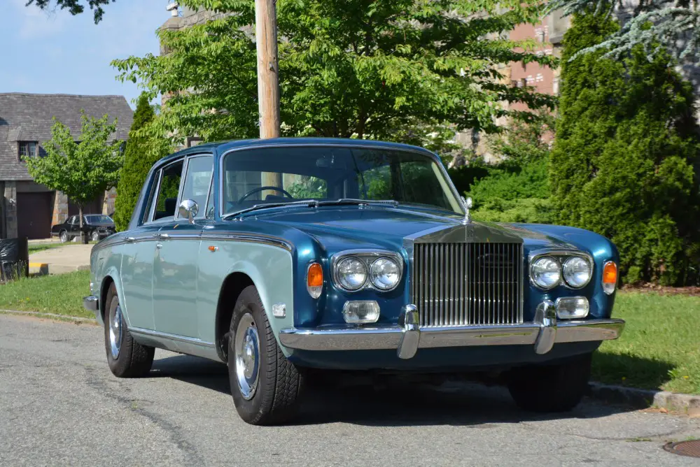 1976 rolls-royce silver shadow 0 blue