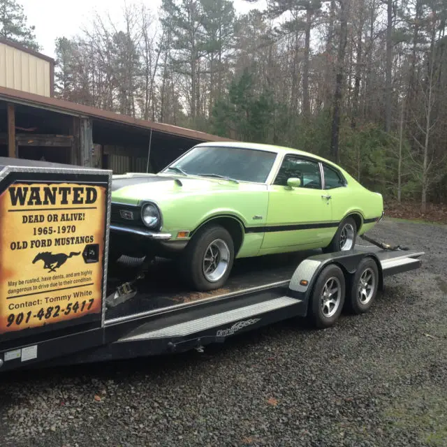 1971 ford maverick grabber v8 auto a/c