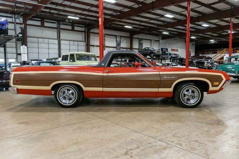 1971 ford ranchero 46338 miles bright red pickup truck 302ci v8 automatic