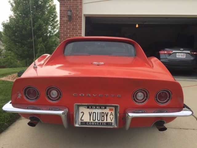 1969 corvette stingray - 72000 miles - owned since 1990