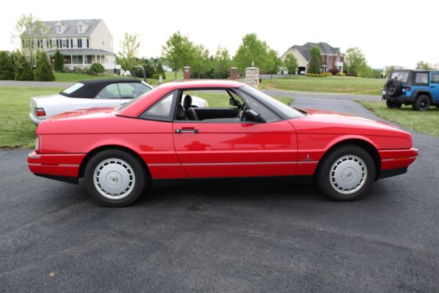 1992 cadillac allante-factory hardtop