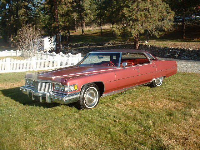1975 cadillac de ville d' elegance hardtop! low miles! rare options! very nice!
