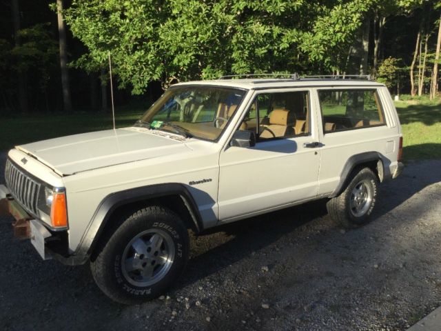 1987 jeep cherokee command trac 2.5l