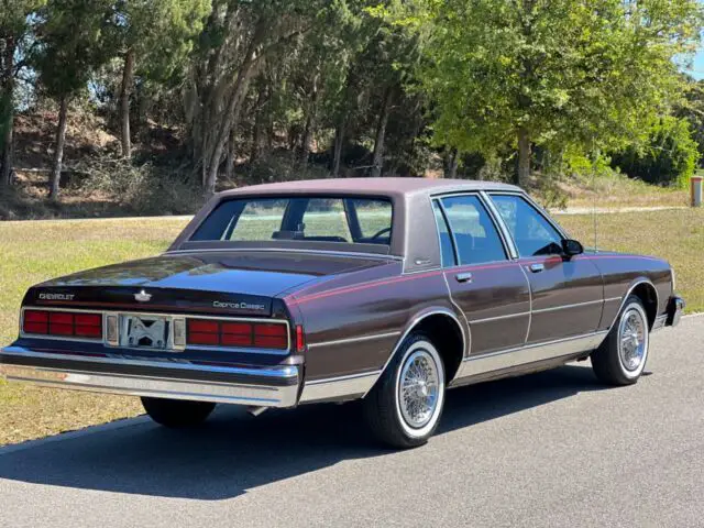 no reserve 1989 chevrolet caprice classic brougham 47k original miles mint cond