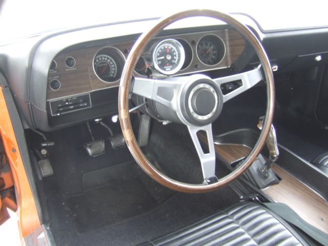 1970 dodge challenger t/a six pack, survivor ,#match. vitamin c orange, 4 speed