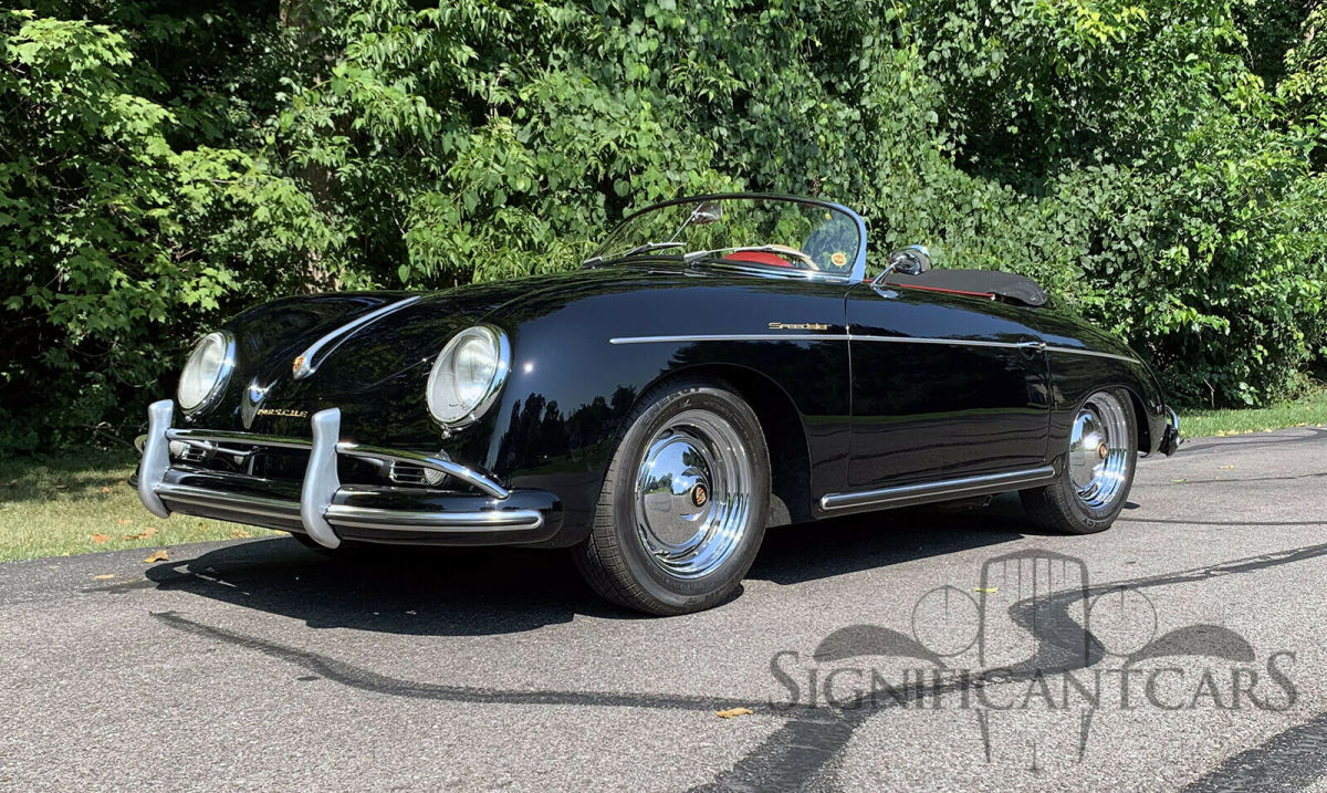 1958 porsche 356a speedster - 35k miles! restored with known history!