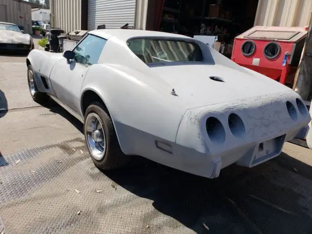 1975 chevy corvette stingray ~ primered project - ca smog exempt - no reserve
