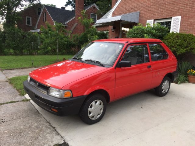 subaru justy barn find rare