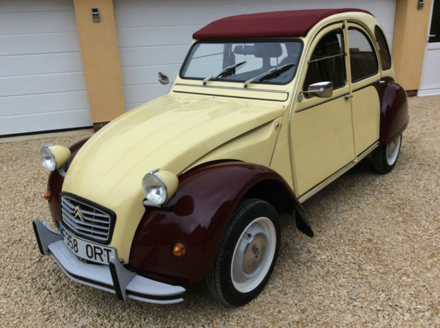 1988 citroen 2cv dolly, rare rhd totally restored florida registered car