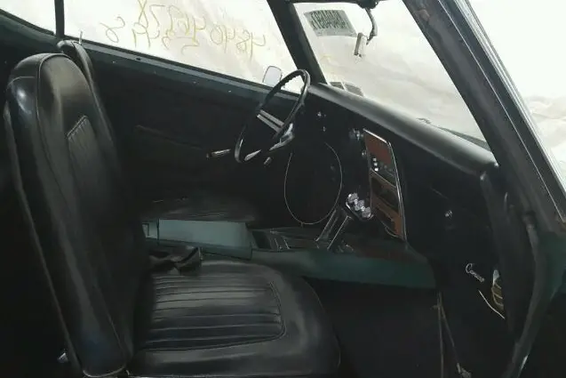 1968 chevrolet camaro 53498 miles green coupe 327 v8 automatic