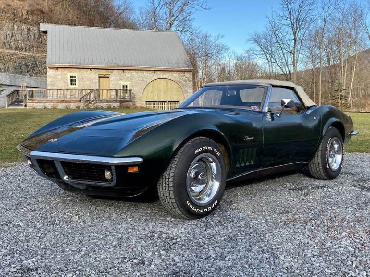 1969 chevrolet corvette convertible *survivor*true1-owner*documented*34korigmile