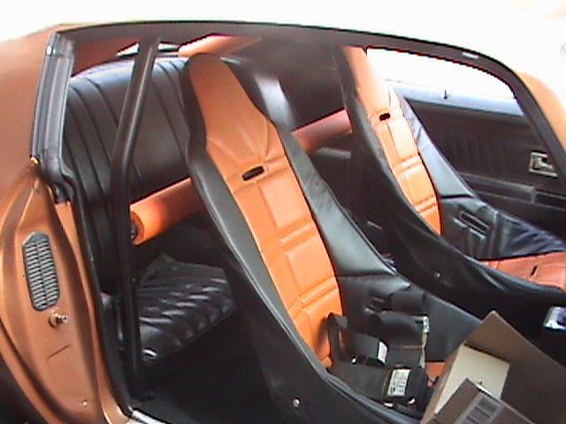 1972 chevy camaro ss clone orange & black street & strip