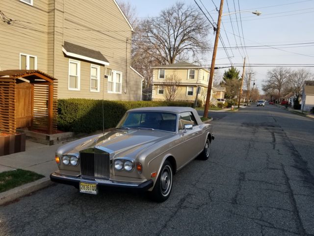1983 rollce royce corniche convertible