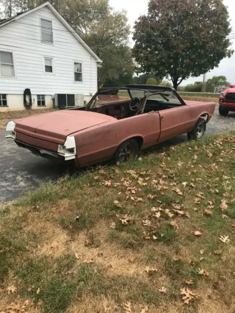 1965 pontiac gto convertible factory tri-power phs documented