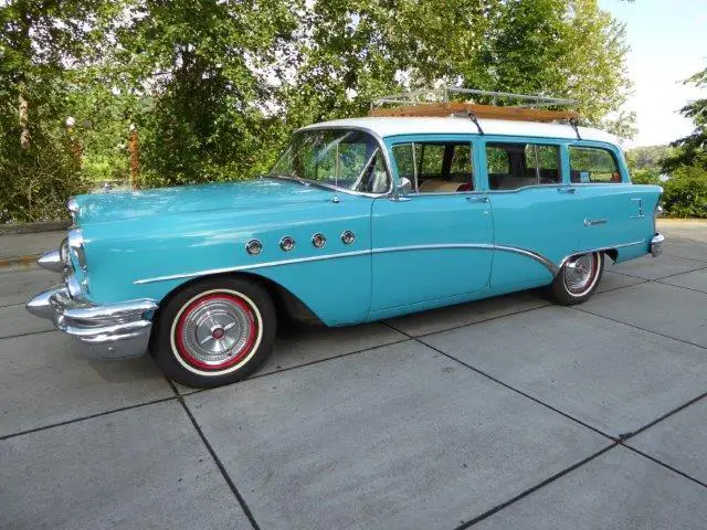 1955 buick other century base wagon 4-door 322 v-8