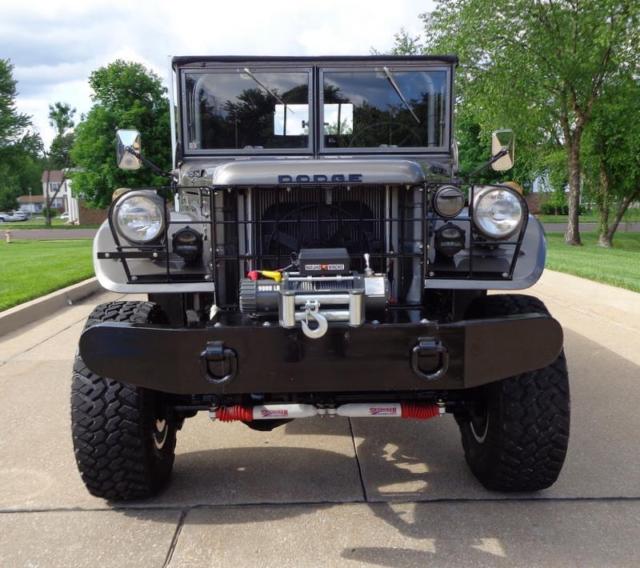 1955 dodge power wagon frame off restorerd 4x4 absolutely stunning w@w!