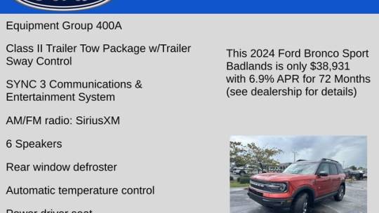 2024 Ford Bronco Sport badlands