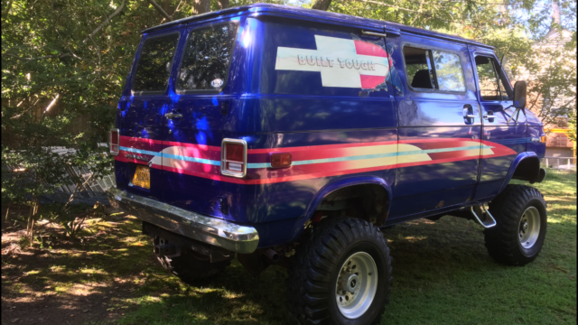 1976 chevy 4x4 pathfinder van project