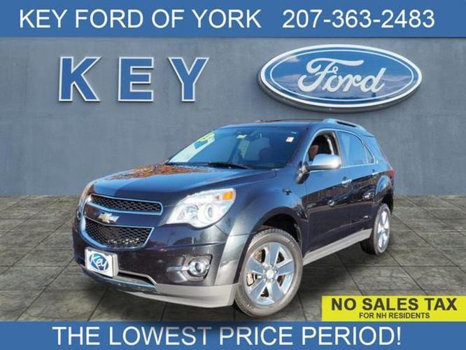 2013 chevrolet equinox ltz awd ltz 4dr suv for sale in york, maine