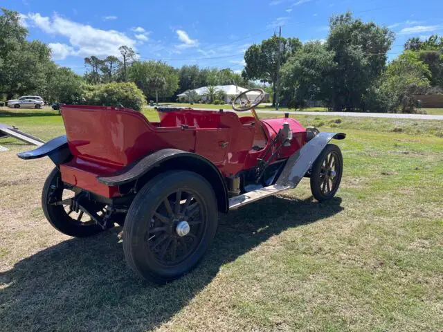 1911 cadillac model 30 convertible red rwd manual
