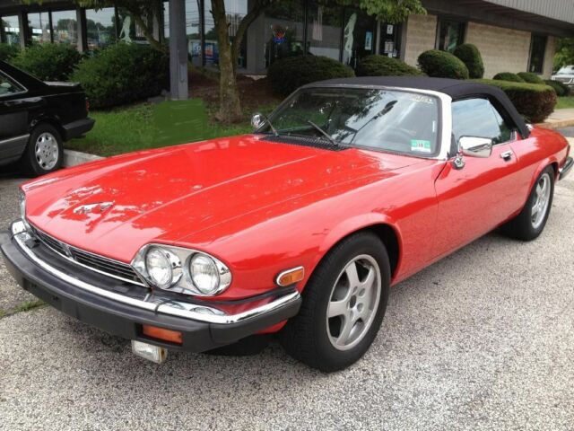 91 jaguar xj-s / v12 convertible garage kept since new 41,000 orig. miles