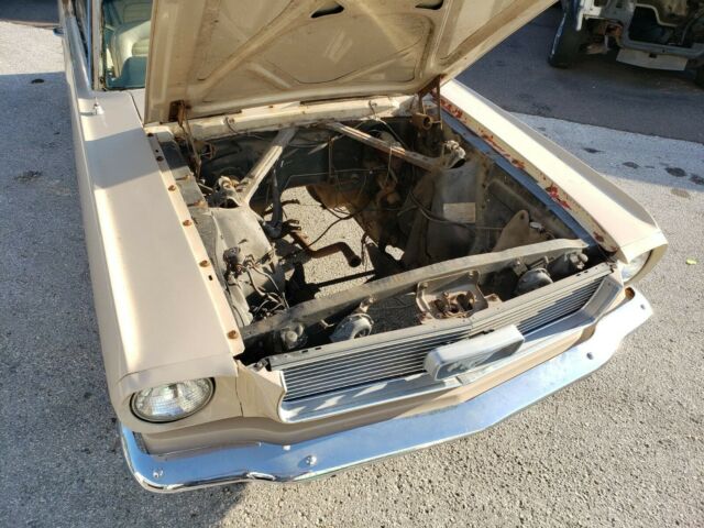1966 mustang 289 3sp coupe rolling chassis project barn find