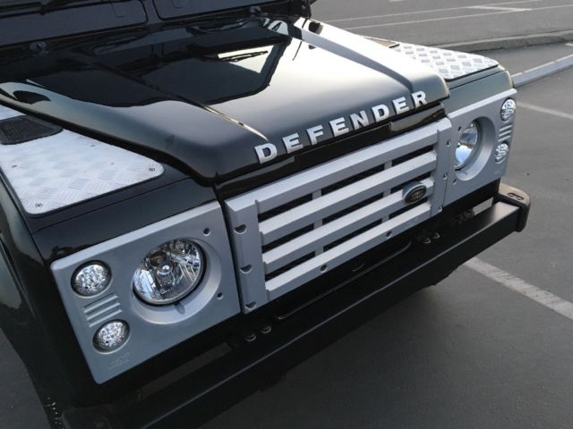 1990 land rover defender - 200 tdi beluga black restored