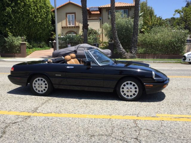 1992 alfa spider veloce original californian classic! low miles 1. owner !