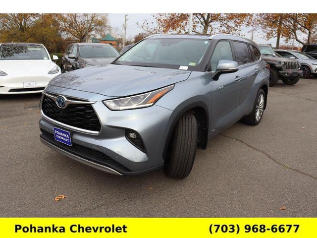 2021 toyota highlander hybrid platinum