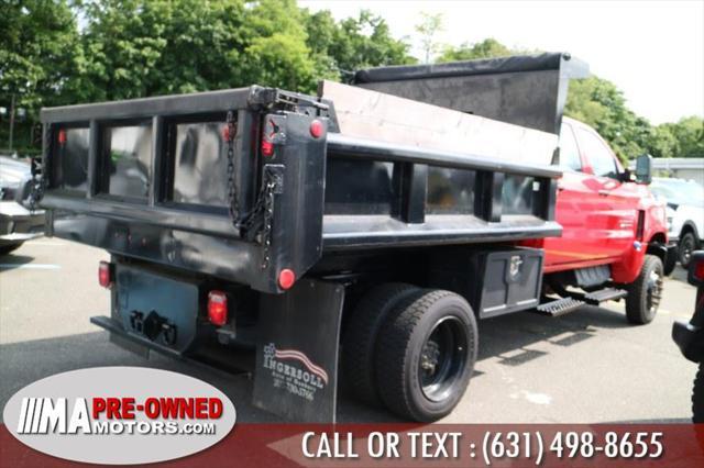 2019 chevrolet silverado 3500 4wd crew cab mason dump truck