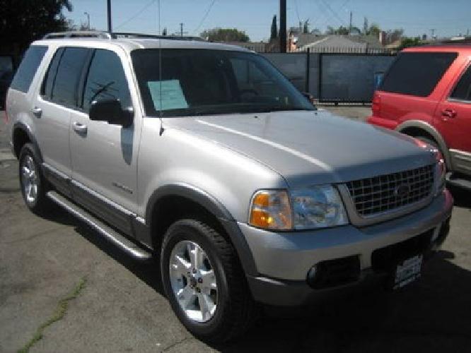 2004 ford explorer xlt 4.0l 4wd silver in los angeles, ca