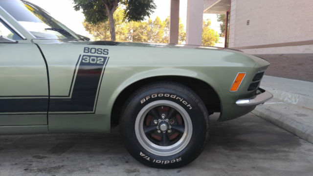 1970 ford mustang coupe boss 302 tribute eleanor fastback gm muscle car