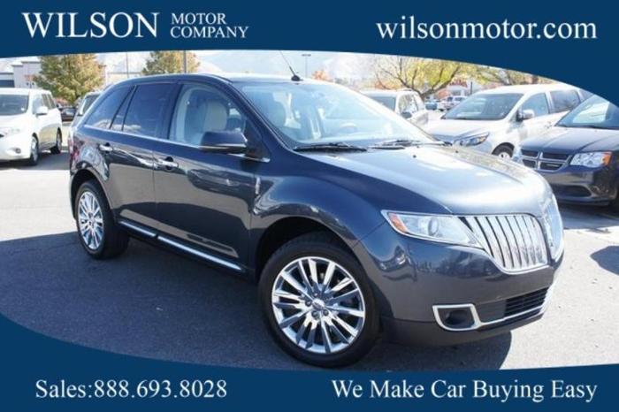 2013 lincoln mkx base awd 4dr suv for sale in logan, utah