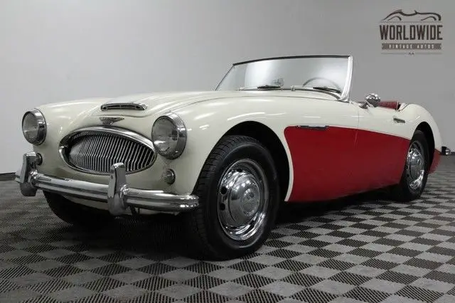 1962 austin-healy 3000 ultra rare tri-carb early model. collector!