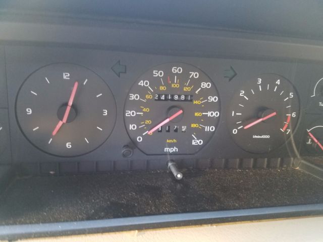 1988 volvo 780 bertone 4 cylinder turbo