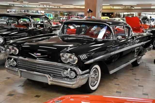 1958 chevrolet impala 0 tuxedo black