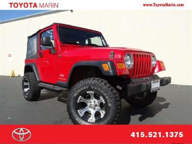 2006 jeep wrangler se, cd player in san rafael, ca
