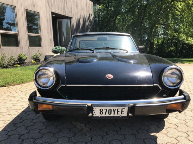 fiat 124 spider with hardtop!