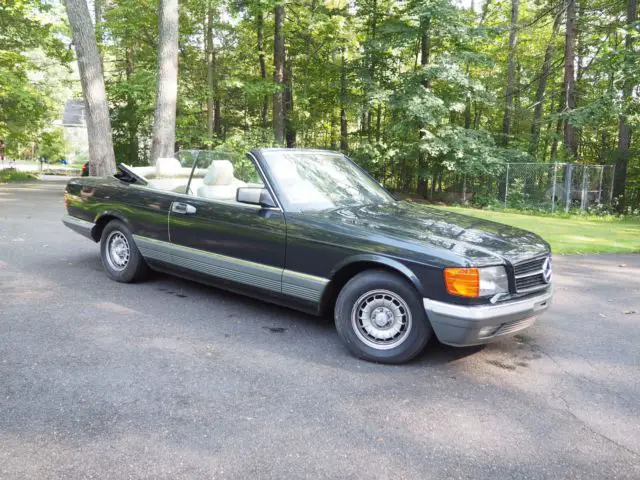 mercedes-benz 500 sec custom 2-door convertible